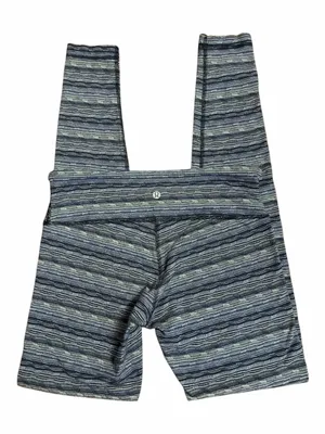 lululemon athletica Wunder Under Sapphire Blue Multi Stripe 8 thumbnail 4