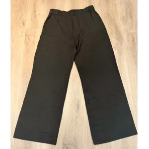 WAYF Black Wide Leg Pants XL High Rise Pull-On Dressy Flowy Trousers thumbnail 3