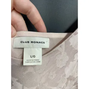 Club Monaco Kora Jacquard Cami large NWOT (b49) thumbnail 8