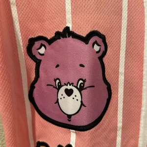 NWOT Care Bears 80’s Pink Baseball Jersey Sz M thumbnail 2