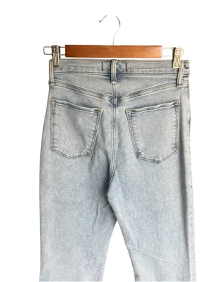 Abercrombie & Fitch - Curve Love High Rise Flare Jeans Light Wash Size 28 thumbnail 7