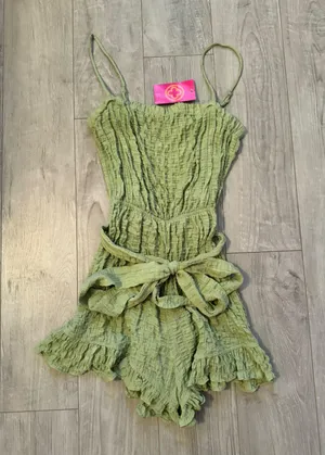 1 Madison Carolyn Textured Romper thumbnail 1