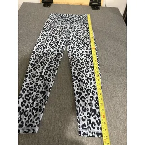 Aerie Offline Women's Real Me Leopard Crossover 7/8 Leggings High Rise Sz L thumbnail 5