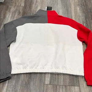 College Corner Wisconsin Badger Pullover size large NEW Red thumbnail 8