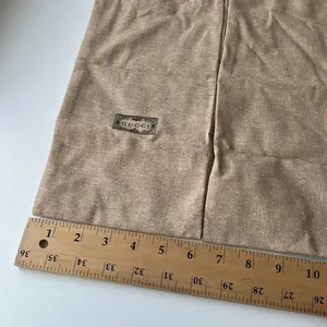 2 15” x 6” Gucci Slippers Dust Bags thumbnail 4