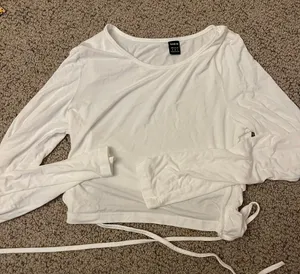 Long sleeve crop top White Size M thumbnail 1