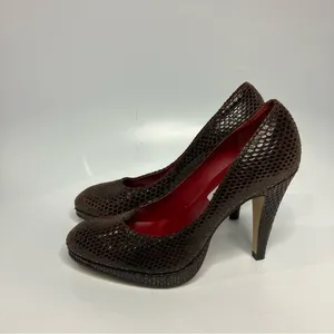 Steve Madden Bogarrt leather stiletto‎ heels size 6.5 thumbnail 3