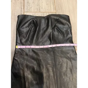 REVOLVE Generation Love Vegan Leather Yazin Mini Dress size XS thumbnail 10