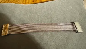 Multi strand, silver tone, magnetic closure bracelet thumbnail 4