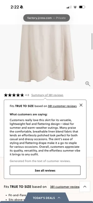 J.Crew Skirt thumbnail 2