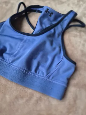 Under Armour Blue Sports Bra thumbnail 10