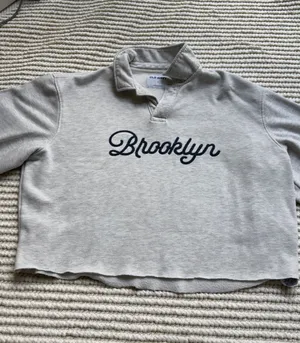 Old Navy a Brooklyn sweatshirt self cropped basic thumbnail 1