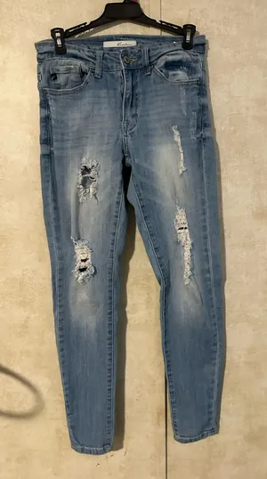 KanCan USA Skinny Jeans Distressed thumbnail 1