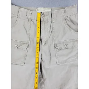 American Eagle Outfitters Cargo Khakis Womens Size 6 Beige‎ Cotton Pants thumbnail 9