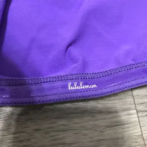 Lululemon Purple Workout Tank Top; size 4 women’s thumbnail 5