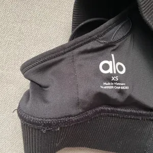 Alo Yoga Alosoft Relay Bra Black/White XS thumbnail 6