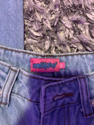 Edikted Blue Jeans Low-Rise Raelynn thumbnail 2