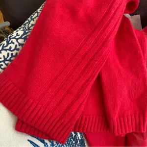 J. Crew Hot Pink Wool Blend Crew Neck Long Sleeve Sweater -‎ Women's Medium thumbnail 6