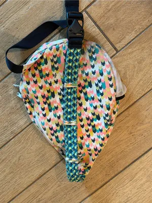 KAVU Paxton Pack Rope Sling Crossbody Bag Neon Multicolored thumbnail 2