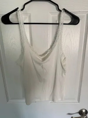 White Cami H&M thumbnail 2