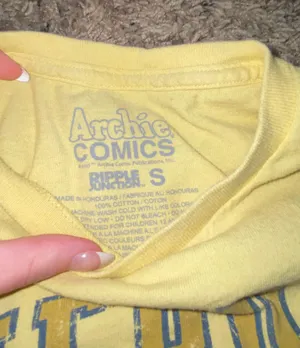 Archie Comics Riverdale Crop Top thumbnail 3