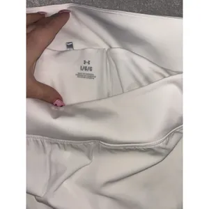 womens under armour skort nwot white skirt‎ large Golf Pickleball Tennis Shorts thumbnail 4