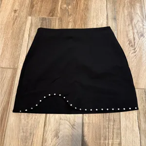 Zara Studded Mini Skirt thumbnail 2