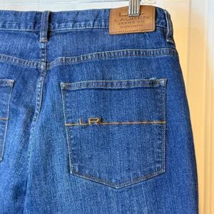 Lauren Ralph Lauren Jeans Co Dark Wash Straight‎ Leg Denim Jeans Women 12 LRL thumbnail 9
