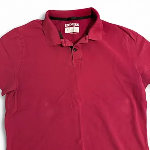 Mens Burgundy Polo ✦ Open To All Offers ✦ Bundle Measurements: Used Excellent Condition Mens Express Classic Burgundy and Black Custom Fit Size Medium ——— TAGS ——— #Express #Casual #Polo #Y2K #Formal thumbnail 3