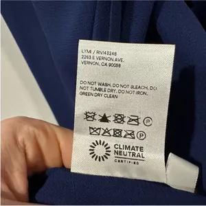 Reformation Theo Dress in Danube/Blue Sz 8 thumbnail 7