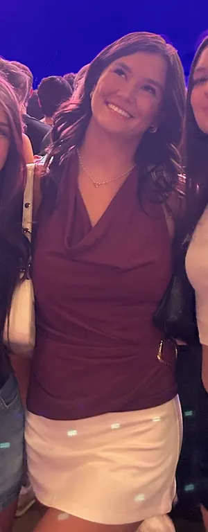 ZARA Burgundy Top thumbnail 1