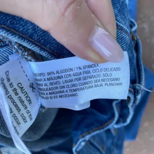 Target Universal Thread high-waisted straight-leg blue jeans sz 6 thumbnail 7