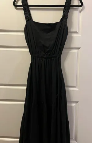 Abercrombie Black Maxi Dress thumbnail 1