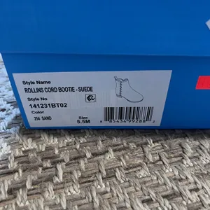 Jack Rogers Rollins Cord Bootie Sz 5.5M thumbnail 3