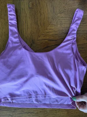 Aerie Offline Low Key Longline Bra thumbnail 5