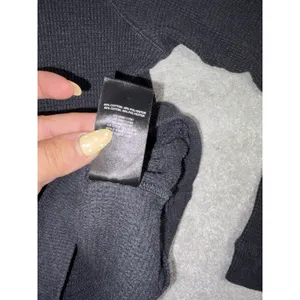 aritzia tna black waffle knit top long sleeve xs thumbnail 7