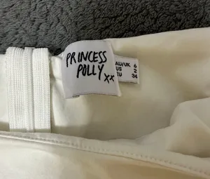 Princess Polly Kiribati Mini Dress White thumbnail 3