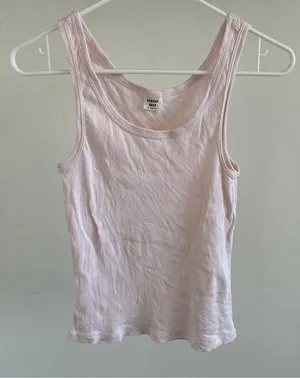 Sunday Best Cropped Tank Pink (Medium) thumbnail 1