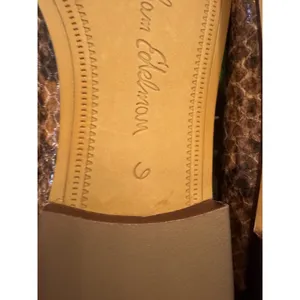 Sam‎ Edelman Loraine Brown Leather Snake-Print Loafer Slip-On Women's Size 6 thumbnail 8