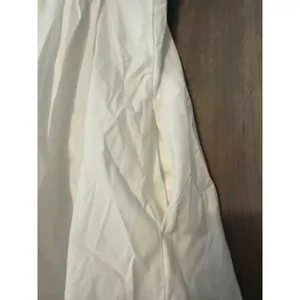 White Abercrombie Puff Sleeve Mini Dress Size Medium NWT thumbnail 9