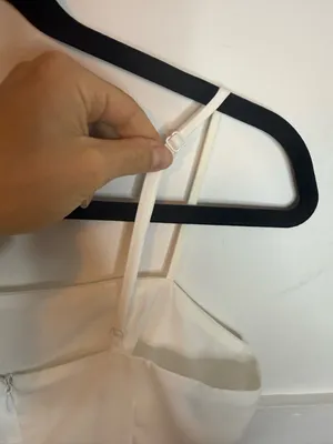 Superdown Fabiana White Ruched Mini Dress thumbnail 6