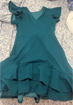 teal boutique dress Blue thumbnail 1