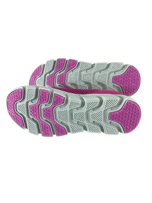 Womens Slip On Sneakers Mesh Breathable Athletic Purple Size 38 US 7 thumbnail 4