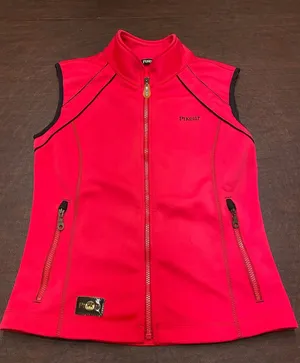 Pikeur Celine Equestrian Pink Soft Shell Vest Full Zip Size 10‎ Riding Jumper thumbnail 1
