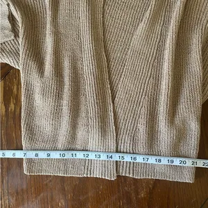 Doe & Rae mauve open cardigan thumbnail 5