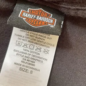 Harley Davidson Black Widow Florida Mermaid Graphic Moto Biker Grunge Tee Shirt thumbnail 6