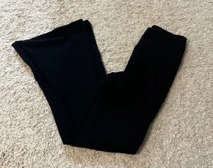 Hollister Black Flare Leggings Size Small thumbnail 1