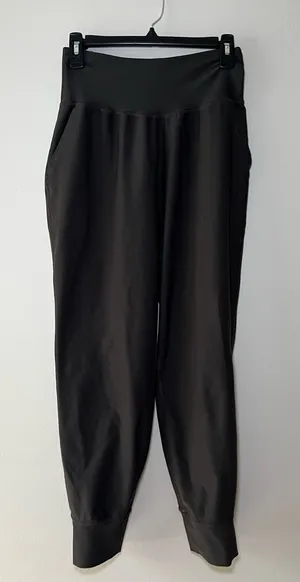 Old Navy Active Black High-Waist Jogger Pants thumbnail 1