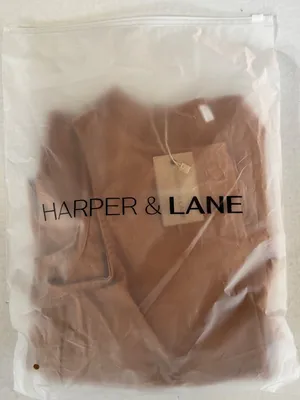 NWT Harper & Lane 2 piece brown sleevless top & wide leg bottom set size S thumbnail 5