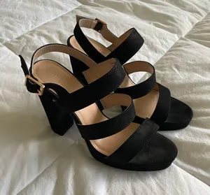 Charlotte Russe Womens Black Heels thumbnail 1